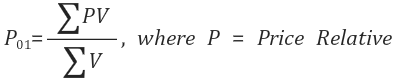 Weighted average relatives